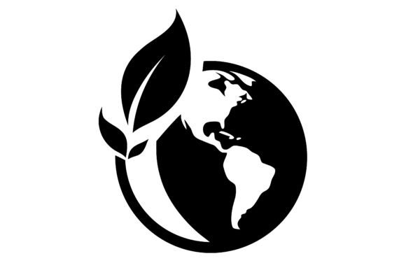 Abstract Earth and Leaf Fusion Symbo: Strategic Design for Modern Creatives