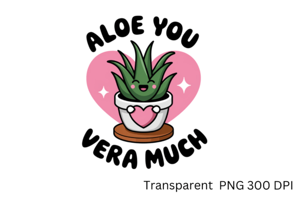 Aloe You Vera Much Sublimation