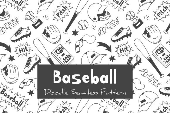 Baseball Seamless Pattern: A Versatile Design Resource for Creative Projects