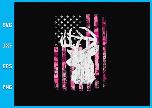 Deer Hunting Camo Pink Camouflage SVG: Strategic Design for Creative and Commercial Use