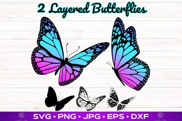 Exploring the Creative Potential of Layered Butterfly 3D SVG Cut File Bundle