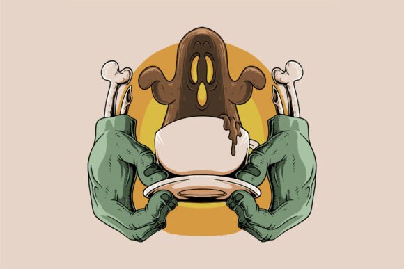 Zombie Hands Holding Coffee Cup: A Bold Branding Solution for Modern Businesses
